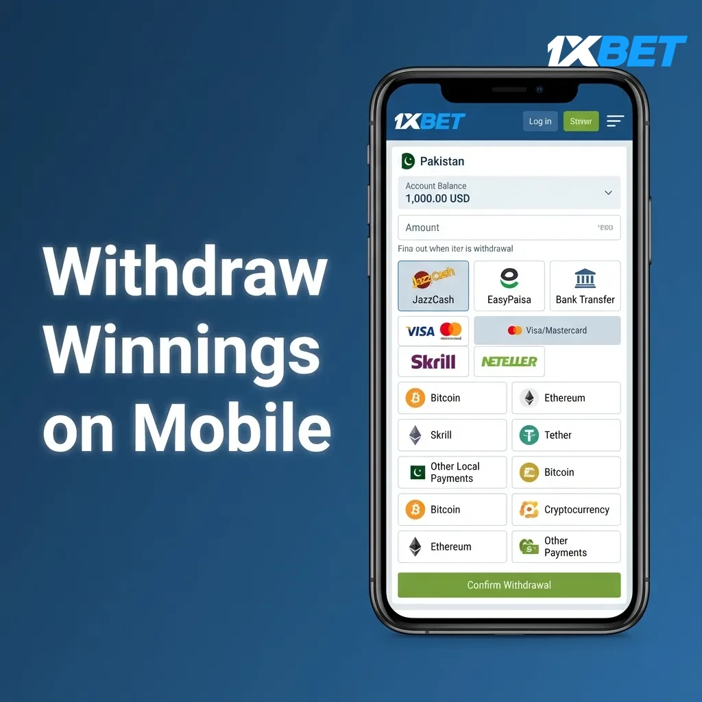 Withdraw Winnings on Mobile