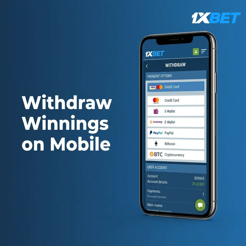Withdraw Winnings on Mobile