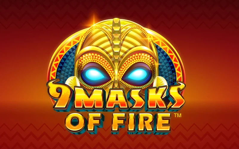 Collect tribal symbols to unlock explosive rewards in the 9 Masks of Fire slot at 1xBet.