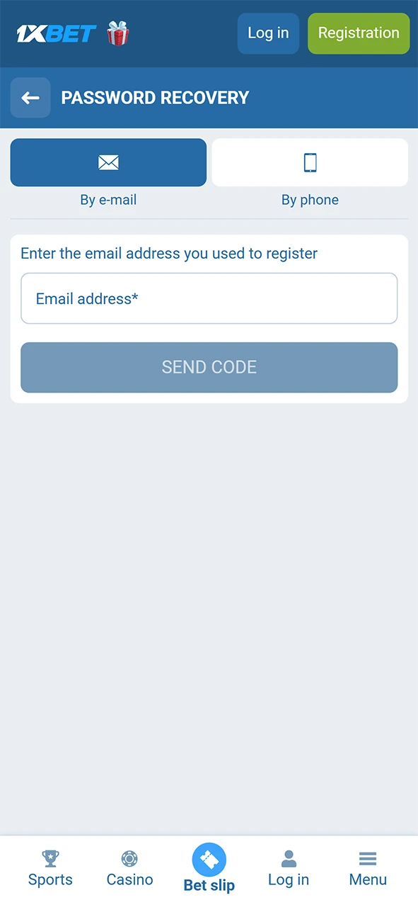 Use the 1xBet Android password recovery tool to restore access in minutes.