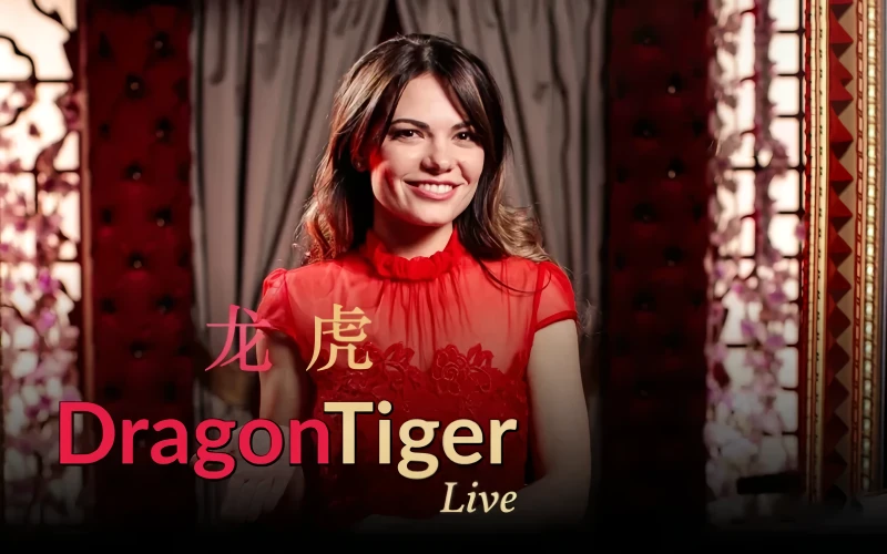 Bet on the fast-paced Dragon Tiger game at 1xBet Casino.