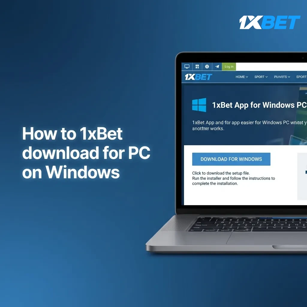 How to 1xBet download for PC on Windows