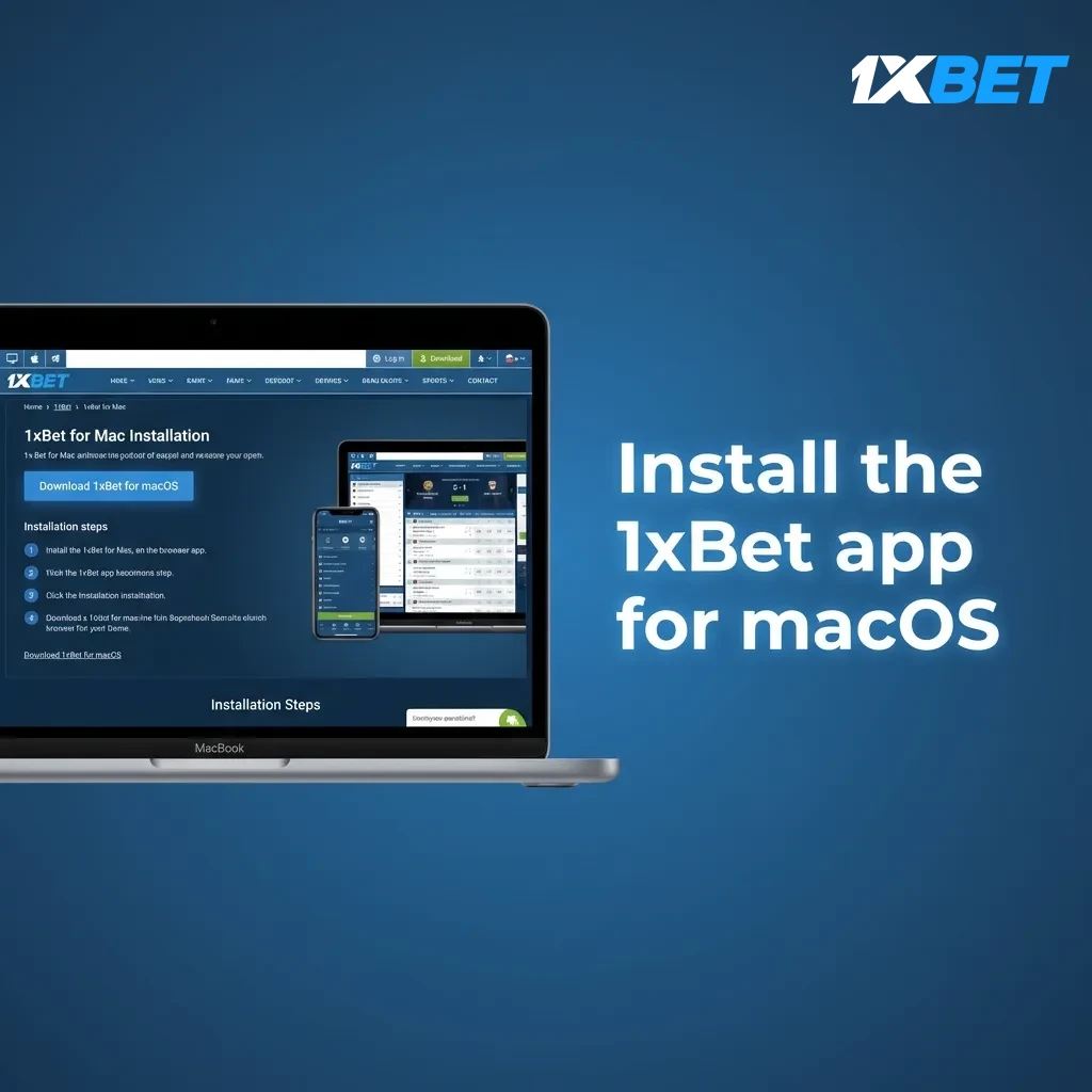 Install the 1xBet app for macOS