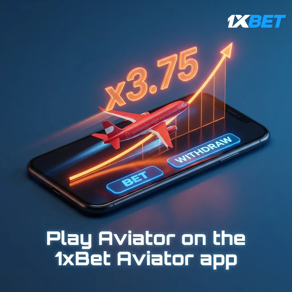 Play Aviator on the 1xBet Aviator app