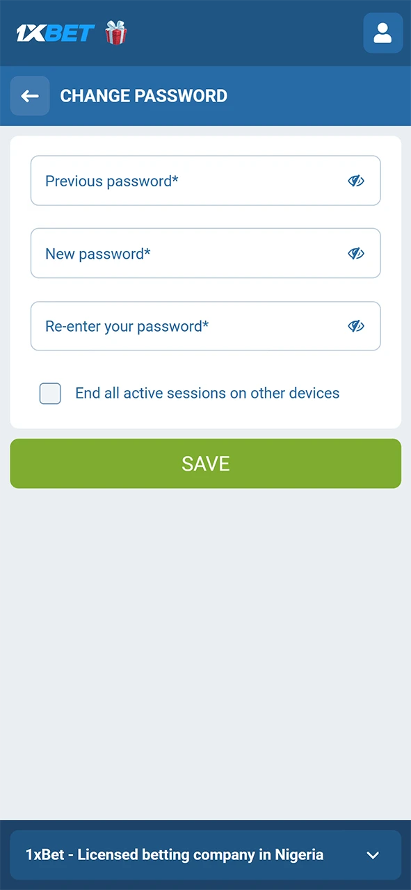 Use the login feature for one-click users to access 1xBet instantly.