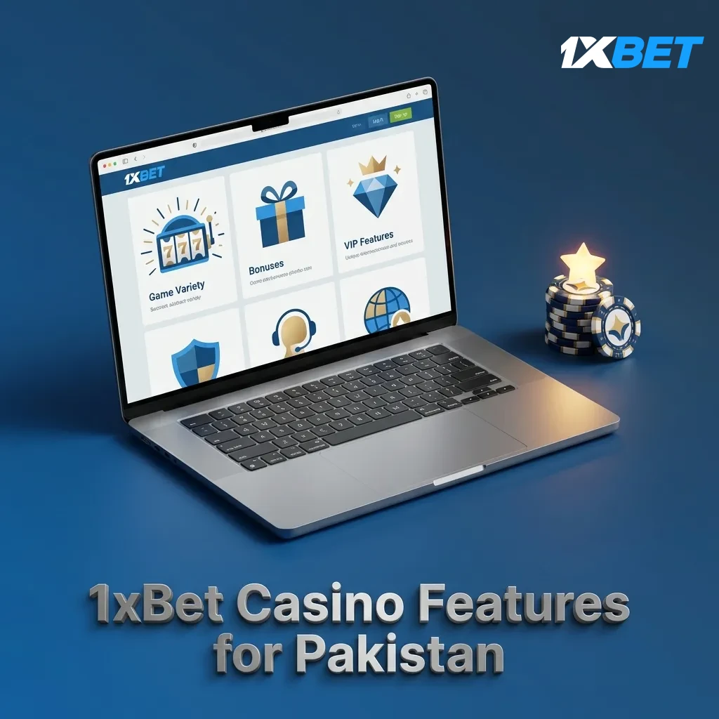 1xBet Casino Features for Pakistan
