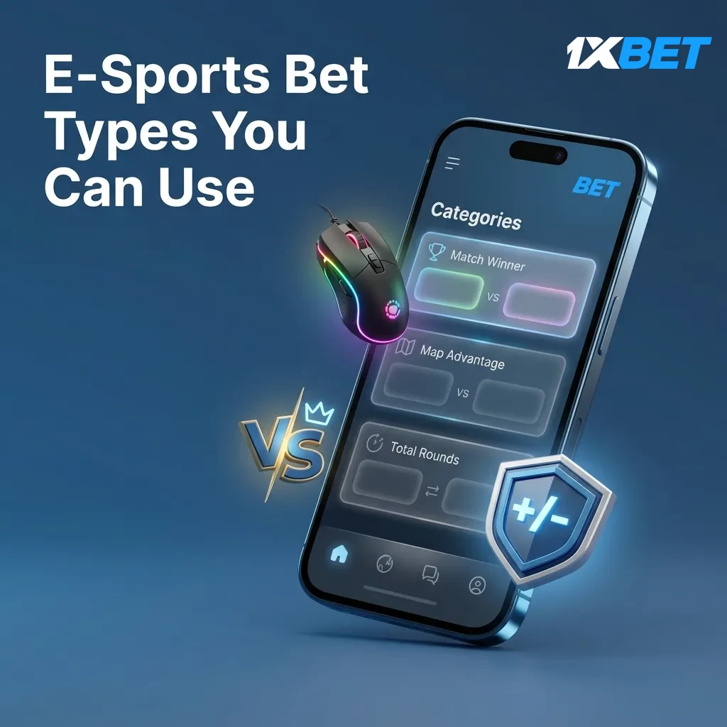 E‑Sports Bet Types You Can Use