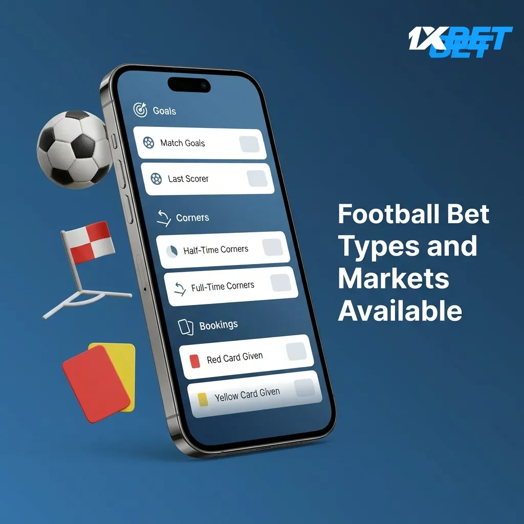 Football Bet Types and Markets Available