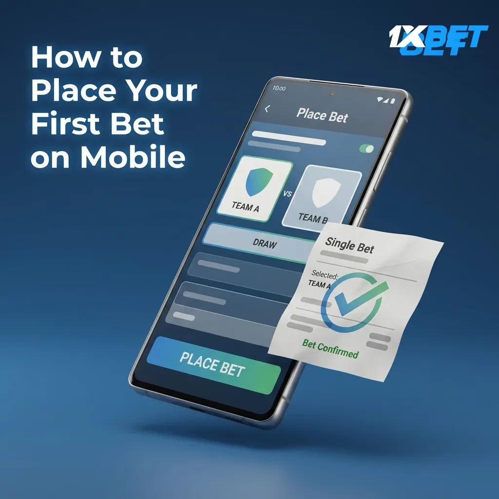 How to Place Your First Bet on Mobile
