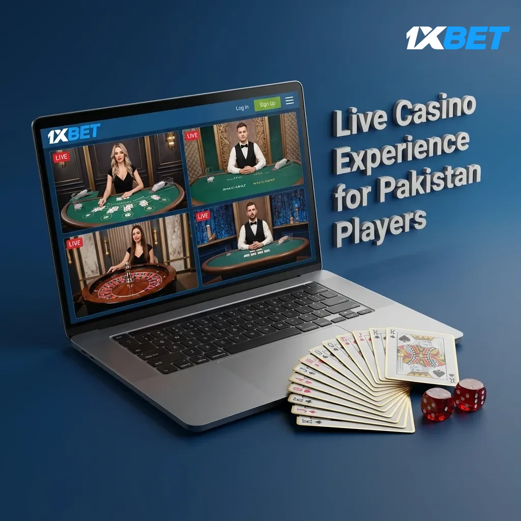Live Casino Experience for Pakistan Players