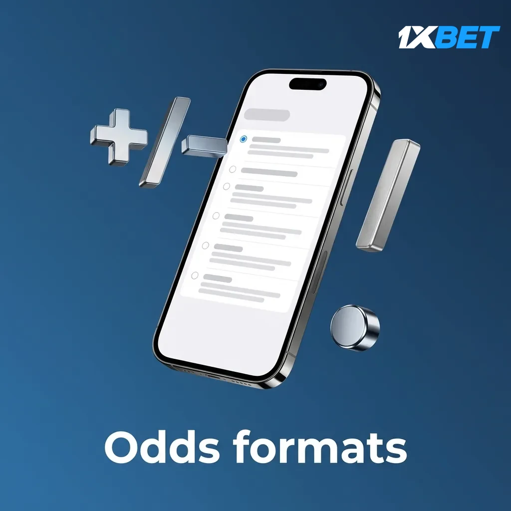 Odds formats